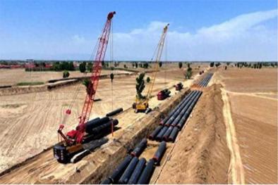 中鐵三局集團(tuán)建安工程托克托電廠至呼和浩特市長輸供熱管網(wǎng)工程